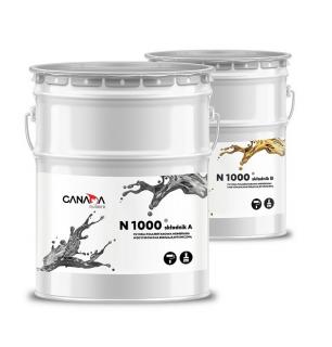 Canada Rubber N1000 hydroizolacja fundamentów A 20kg+B 20kg