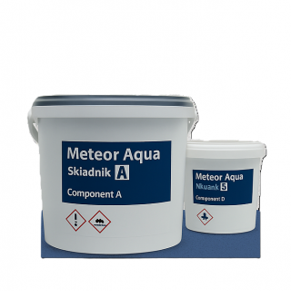 Meteor Aqua barwiona farba epoksydowa do powierzchni pionowych i poziomych 5kg