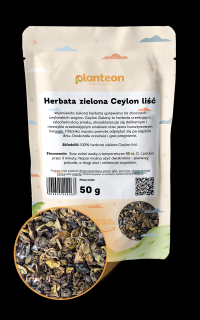 Herbata zielona Ceylon liść 500g