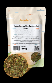 Mięta zielona liść Spearmint Egipt 50g