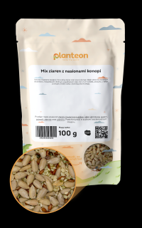 Mix ziaren z nasionami konopi 100g