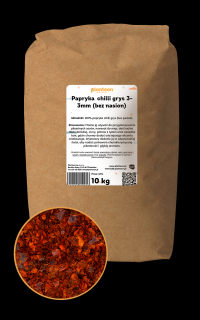 Papryka chilli grys 3-3mm (bez nasion) 10kg