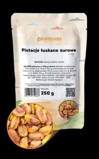 Pistacje łuskane surowe 250g