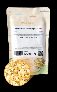 Pomarańcza skórka grys 4-8 mm 100g