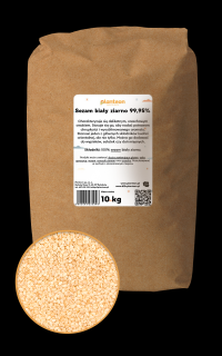 Sezam biały ziarno 99,95% 10kg
