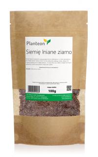 Siemię lniane ziarno 100g