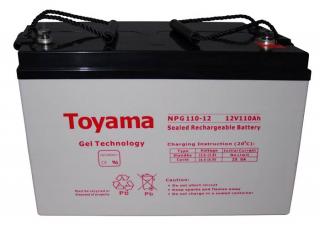Akumulator żelowy Toyama NPG 110 12V Akumulator żelowy Toyama NPG 110 12V