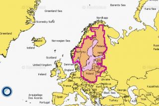 Mapa Navionics+ Bałtyk, Finlandia, Szwecja, Norwegia 44XG Mapa Navionics+ Bałtyk, Finlandia, Szwecja, Norwegia 44XG