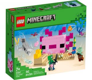 LEGO® 21247 Minecraft Dom aksolotla