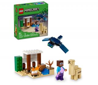 LEGO® 21251 Minecraft Pustynna wyprawa Steve’a