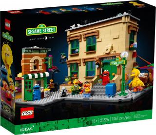 LEGO® 21324 Ideas123 Ulica Sezamkowa