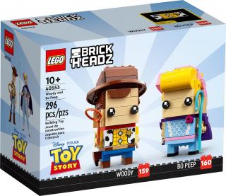 LEGO® 40553 BrickHeadzChudy i Bou
