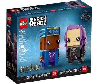 LEGO® 40618 BrickHeadz  Kingsley Shacklebolt i Nimfadora Tonks