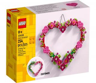 LEGO® 40638 Seasonal Ozdoba w kształcie serca