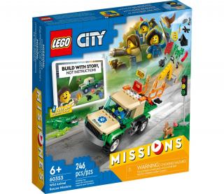 LEGO® 60353 CityMisja ratowania dzikich zwierząt