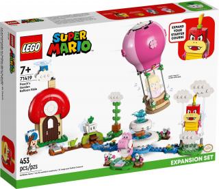 LEGO® 71419 Super MarioPeach - lot balonem i ogródek