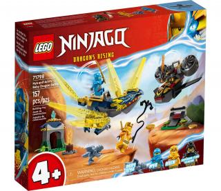 LEGO® 71798 NinjagoNya i Arin - bitwa na grzbiecie małego smoka