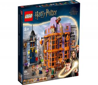 LEGO® 76422 Harry Potter Ulica Pokątna: Magiczne dowcipy Weasleyów