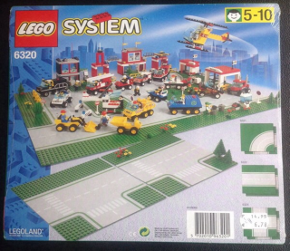 LEGO System 6320OUTLET Road Plates, Junction