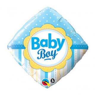 Balon Foliowy 18" "Baby boy" Babyshower