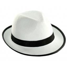 Biały kapelusz ganstera,lata 20-te,Capone,Jackson