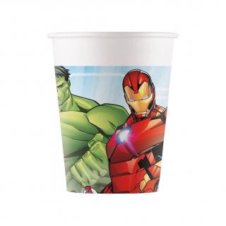 KUBECZKI PAPIEROWE AVENGERS MARVEL 200ml/8szt