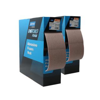 2 x Papier ścierny na gąbce Norton PRO A275 P320