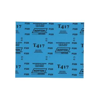Papier ścierny wodny Norton Black Ice T417 P320 50 szt.