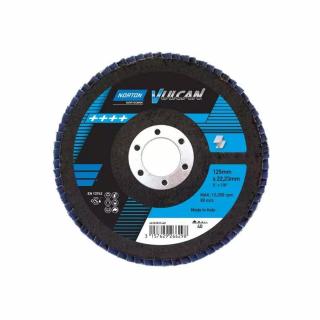 Ściernica listkowa Norton Vulcan R842 125mm P60 10 szt