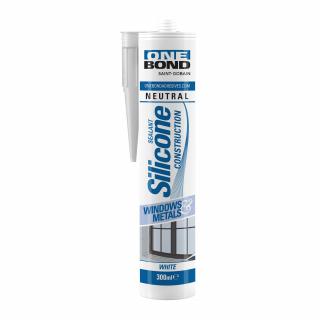 Silikon sanitarny konstrukcyjny ONEBOND biały 300 ml 5 szt