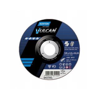 Tarcze do cięcia metalu Norton Vulcan 125x2mm 25 szt.