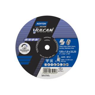 Tarcze Norton Vulcan 125  x 1 ,6 mm = 50 szt.