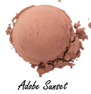 Adobe sunset- róż do policzków Rhea - odcień ciepły, kosmetyk mineralny