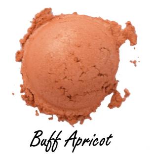 Buff apricot- róż do policzków Rhea- odcień ciepły, kosmetyk mineralny