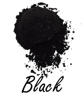 Cień do powiek mineralny Rhea- Black, kosmetyk mineralny