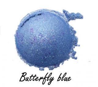 Cień do powiek mineralny Rhea- Butterfly blue, kosmetyk mineralny