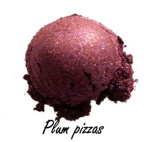 Cień do powiek  mineralny Rhea- Plum pizzas, kosmetyk mineralny