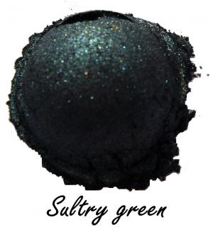 Cień do powiek mineralny Rhea- Sultry green, kosmetyki naturalne