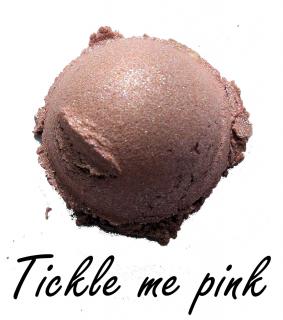 Cień do powiek mineralny Rhea- Tickle me pink, kosmetyk mineralny