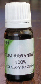 Olej Arganowy 100 %, odżywczy, nawilżający 10ml Rhea
