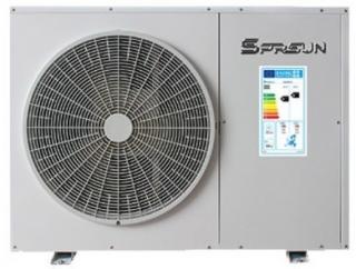 PROMOCJA Pompa ciepła monoblok SPRSUN 9,5kW model CGK-025V3L-B 1-faz, podzespoły Panasonic