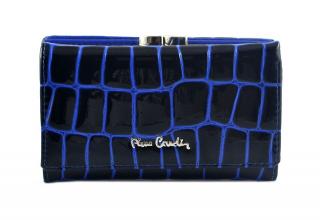 PIERRE CARDIN skórzany portfel damski COCO 108 niebieski