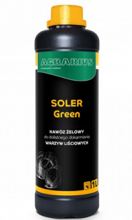 Agrarius SOLER GREEN 1L Warzywa liściowe- nawóz żelowy