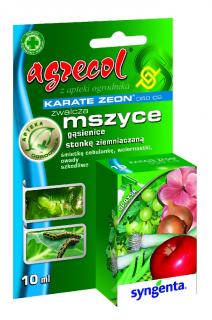 Agrecol Karate Zeon 050 CS 10ml zwalcza mszyce, gąsienice, stonkę ziemniaczaną i inne szkodniki