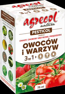 Agrecol PESTICOL zwalcza owady, choroby grzybowe i przędziorki 75ml