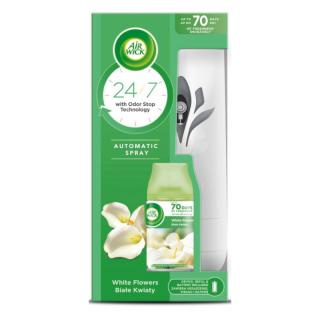 Air Wick Automatyczny Odświeżacz Powietrza + Wkład Białe Kwiaty 250ml