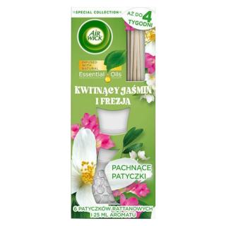 Air Wick Kwitnący Jaśmin i Frezja pachnące patyczki odświeżacz 30ml