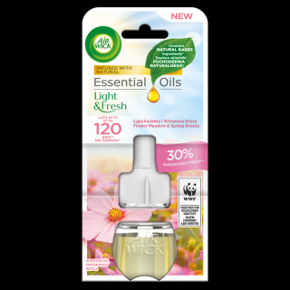 Air Wick Light  Fresh Łąka Kwietna i Wiosenna Bryza Elektryczny wkład 19ml