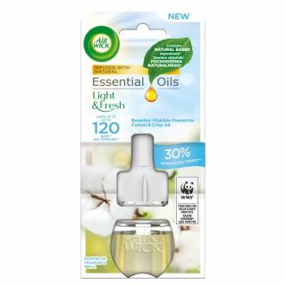 Air Wick Light  Fresh Wkład Bawełna i Świeże Powietrze Elektryczny Wkład 19ml