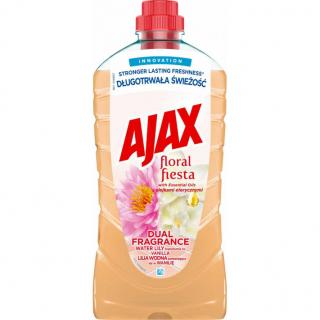 Ajax Floral Fiesta Dual Fragrance Lilia wodna i winilia płyn uniwersalny 1l